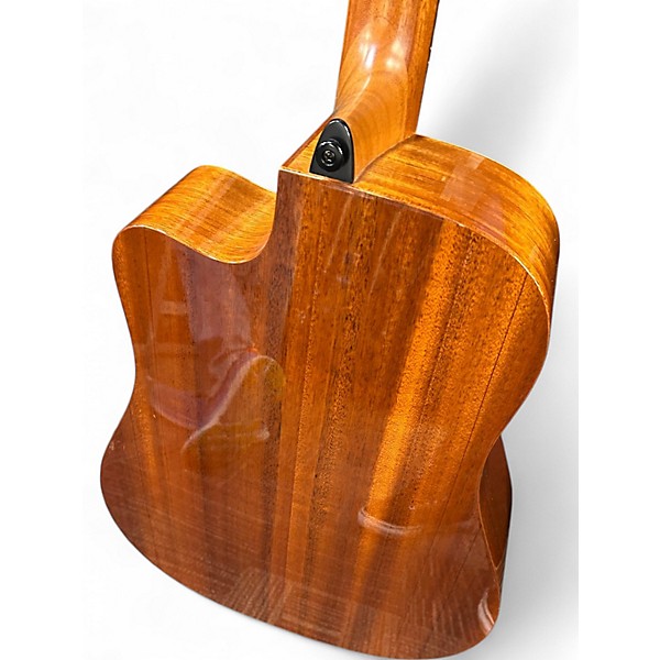Used Lag Guitars T88DCE Natural Acoustic Electric Guitar
