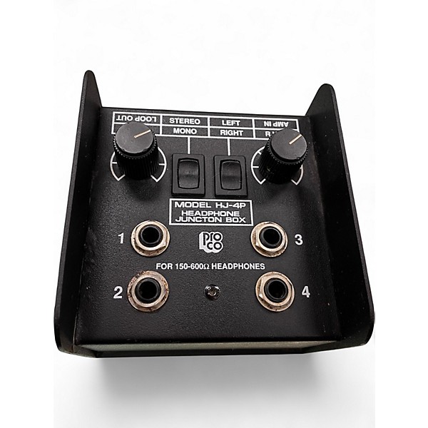 Used ProCo HJ4P 4-Channel Headphone Amp