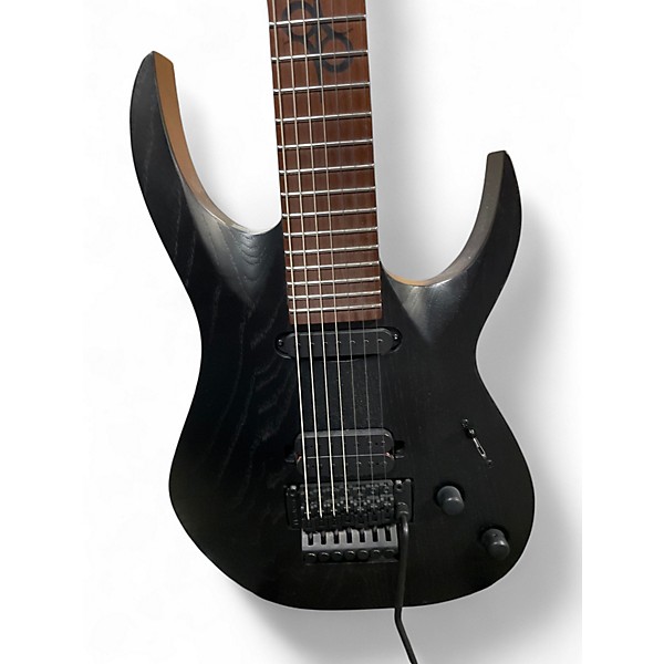 Used Solar Guitars AB1.7FRBOP+ Black OPEN PORE BLACK Solid Body Electric Guitar