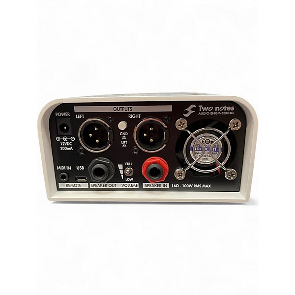 Used Two Notes AUDIO ENGINEERING TORPEDO CAPTOR X Power Attenuator