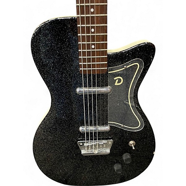 Used Danelectro '56 BARITONE BLACK SPARKLE Baritone Guitars