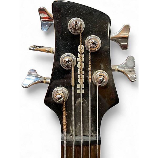 Used Hartke 5 String Bass Black Electric Bass Guitar