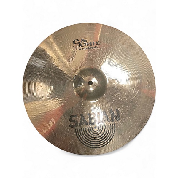 Used SABIAN 16in PRO SONIX CRASH Cymbal