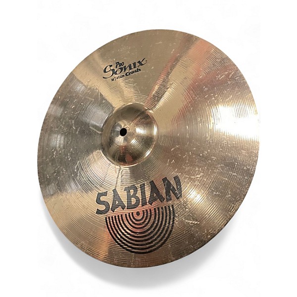Used SABIAN 16in PRO SONIX CRASH Cymbal