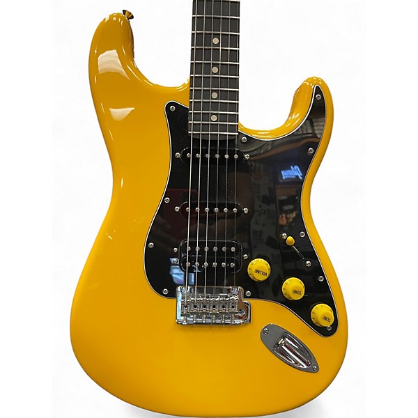 Used Fender Player Stratocaster HSS FERRARI YELLOW Solid Body Electric Guitar