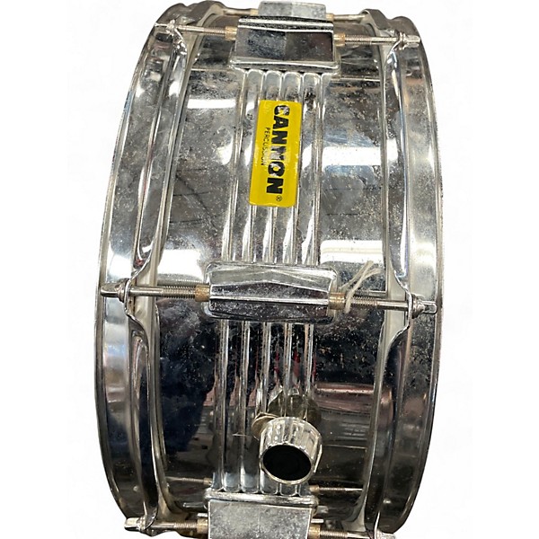 Used 2019 Cannon Percussion 6.5in snare Chrome Drum