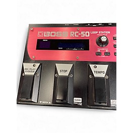 Used BOSS RC50 Loop Station Pedal