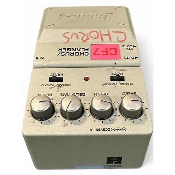 レア Ibanez CF7 CHORUS/FLANGER エフェクター名機