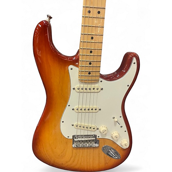 Used Fender American Standard Stratocaster Sienna Sunburst Solid Body Electric Guitar