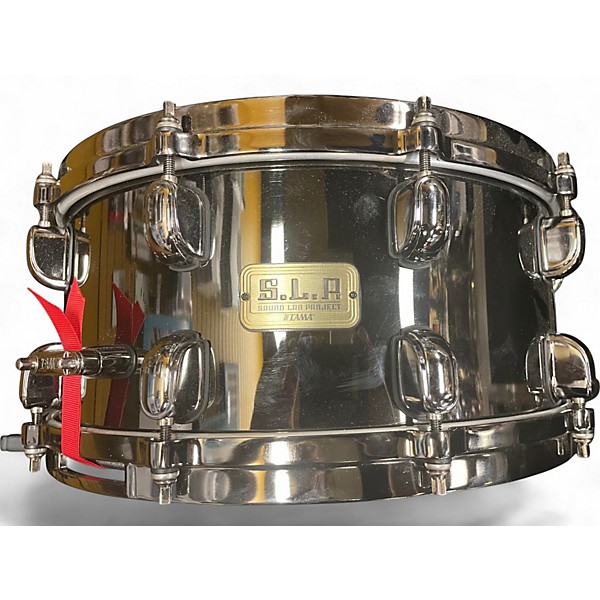 Used TAMA 14X7 SLP Black Brass Gunmetal Gray Drum