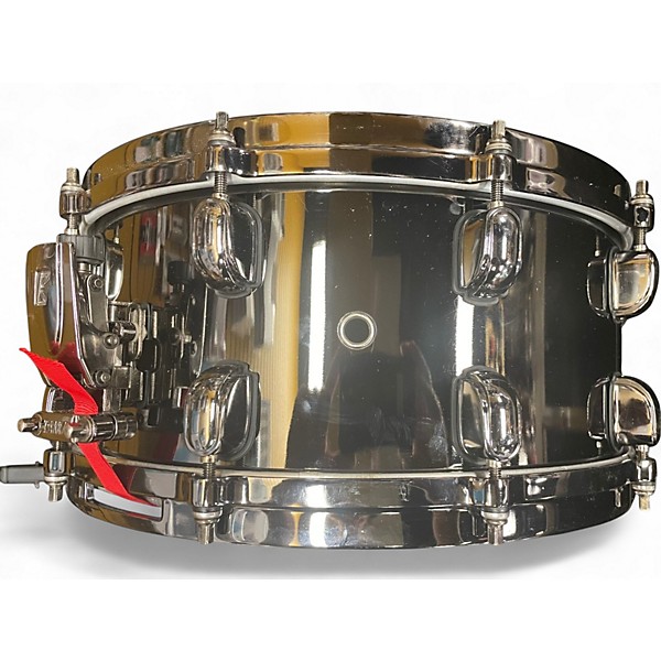 Used TAMA 14X7 SLP Black Brass Gunmetal Gray Drum
