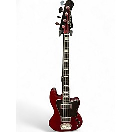 Used 2008 Lakland Skyline Decade Wine Red Electric Bass Guitar