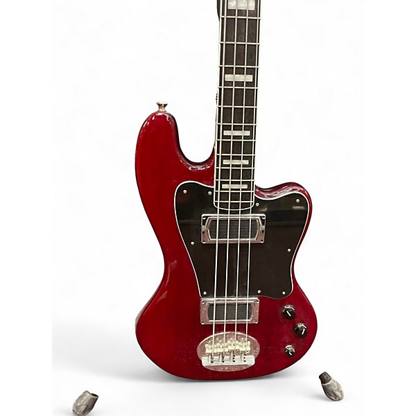 Used 2008 Lakland Skyline Decade Wine Red Electric Bass Guitar