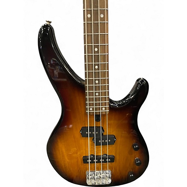 Used Yamaha TRBX174EW 2 Color Sunburst Electric Bass Guitar