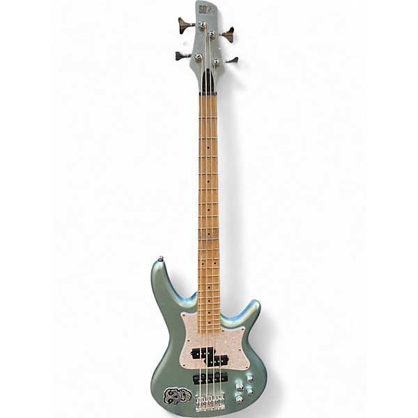 Used Ibanez SRMD200 BLUE MIST Electric Bass Guitar