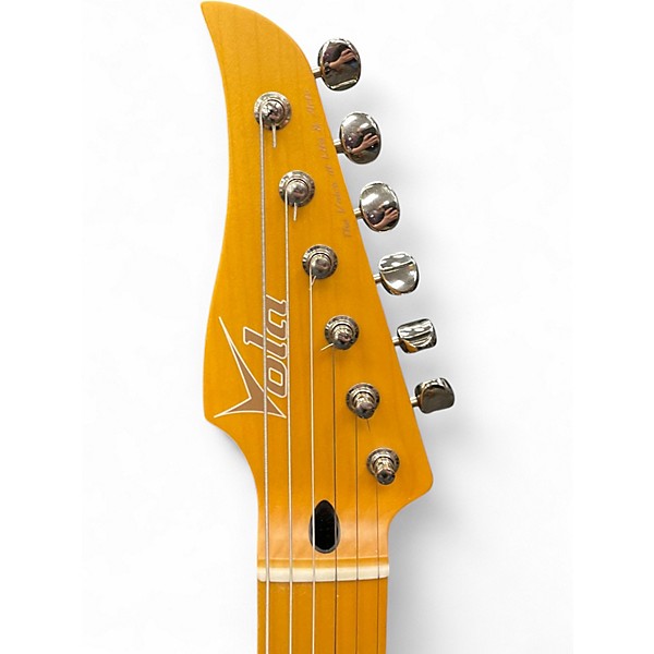 Used Vola OZ RV  YELLOW Solid Body Electric Guitar
