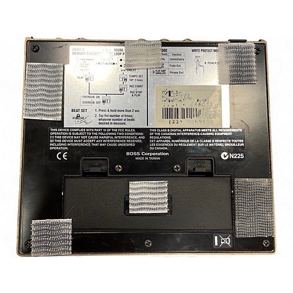 Used BOSS RC20XL Loop Station XL Twin Pedal