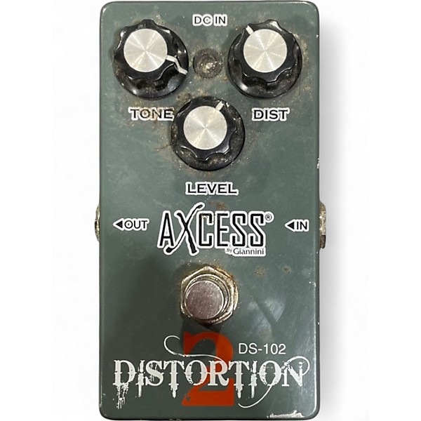 Used Giannini AXCESS DS-102 DISTORTION Effect Pedal
