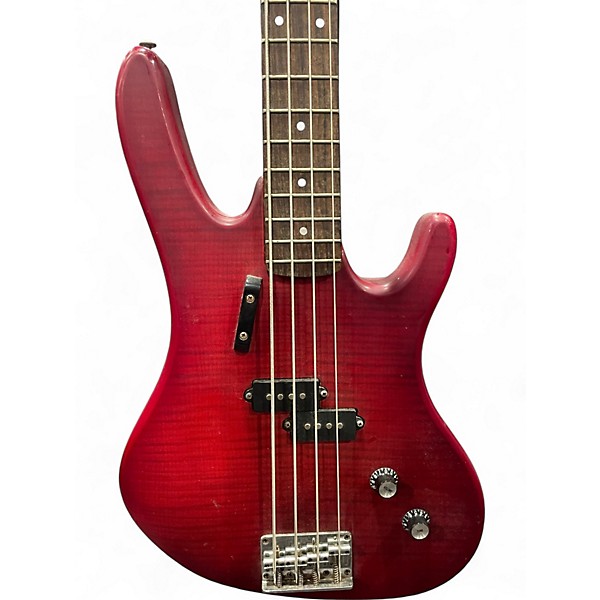 Used Washburn X PRO CHERRY Electric Bass Guitar