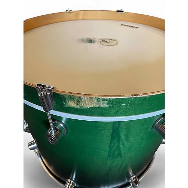 Used PDP by DW 5 Piece MX SERIES Green Drum Kit