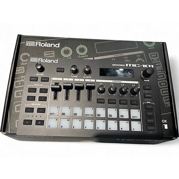 Used Roland MC-101 GROOVEBOX Production Controller