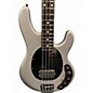 Used Ernie Ball Music Man DARK RAY Gray Electric Bass Guitar