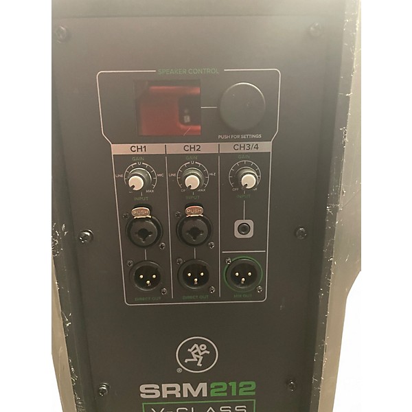Used Mackie SRM212 Powered Speaker