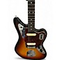 Vintage 1997 Fender 1962 Reissue Jaguar 2 Color Sunburst Solid Body Electric Guitar