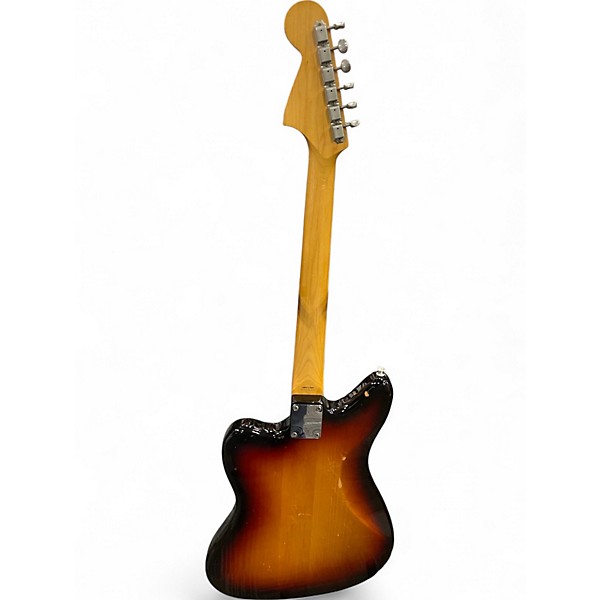 Vintage 1997 Fender 1962 Reissue Jaguar 2 Color Sunburst Solid Body Electric Guitar