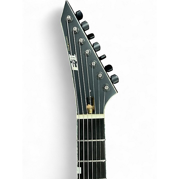 Used ESP E-II Horizon NT7B Baritone 7-String Black Satin Baritone Guitars