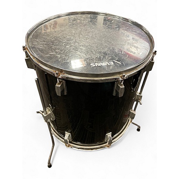 Used Accent 5 Piece 5 PIECE DRUM SET BLACK Drum Kit