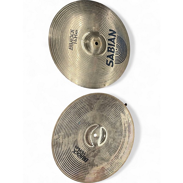 Used SABIAN 14in B8 Hi Hat Pair Cymbal