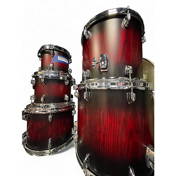 Used TAMA 6 Piece Superstar Classic Crimson Red Burst Drum Kit