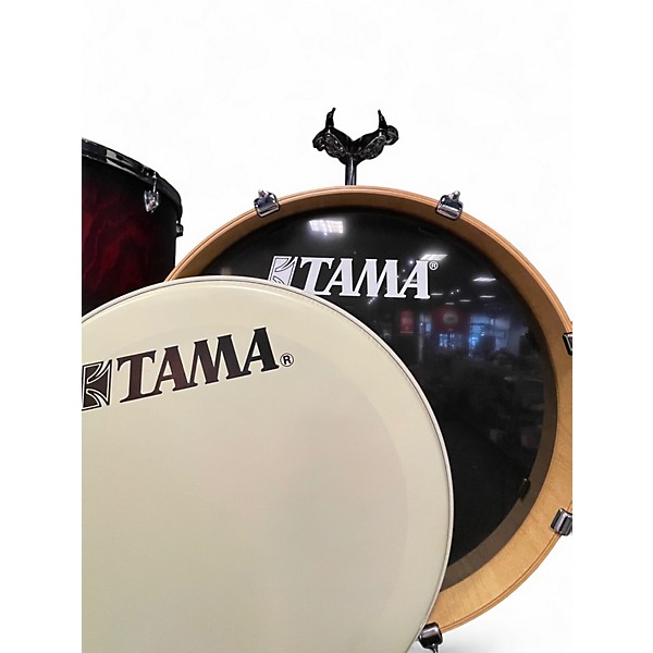 Used TAMA 6 Piece Superstar Classic Crimson Red Burst Drum Kit