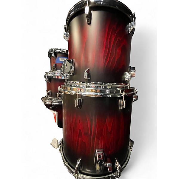 Used TAMA 6 Piece Superstar Classic Crimson Red Burst Drum Kit