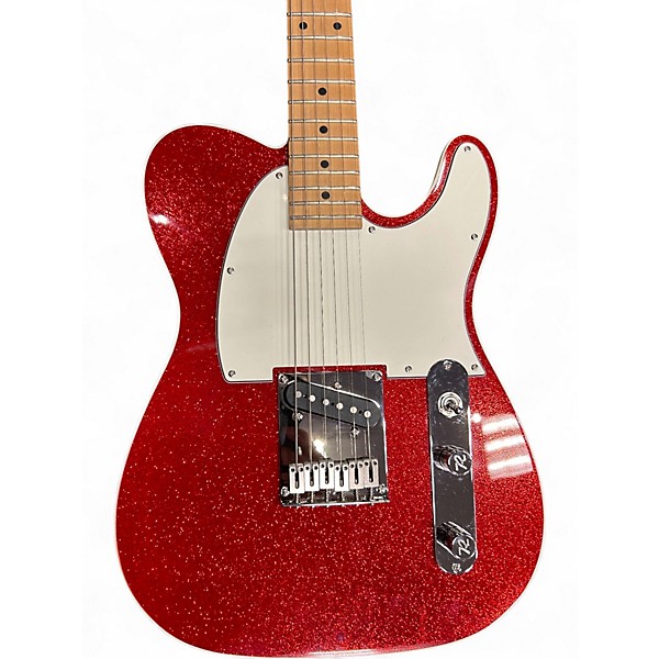 Used Reverend PETE ANDERSON EASTSIDER RED SPARKLE Solid Body Electric Guitar