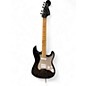 Used Squier Contemporary Stratocaster Black and Silver Solid Body Electric Guitar thumbnail
