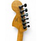 Used Squier Contemporary Stratocaster Black and Silver Solid Body Electric Guitar