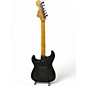 Used Squier Contemporary Stratocaster Black and Silver Solid Body Electric Guitar
