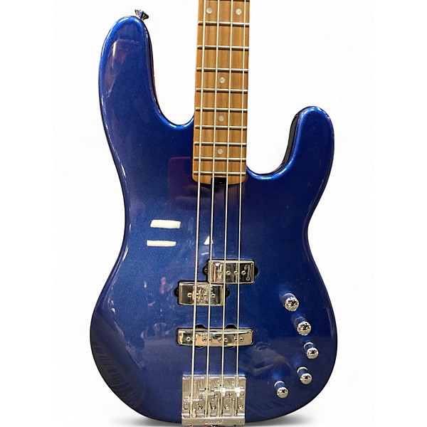 Used Charvel Pro Mod San Dimas PJ IV Mystic Blue Electric Bass Guitar