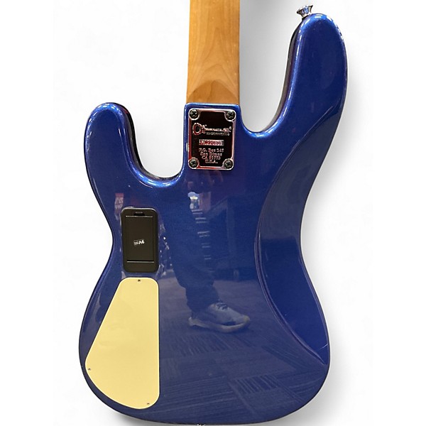 Used Charvel Pro Mod San Dimas PJ IV Mystic Blue Electric Bass Guitar