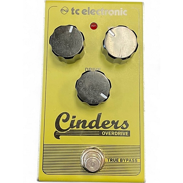 Used TC Electronic Cinders Overdrive Effect Pedal