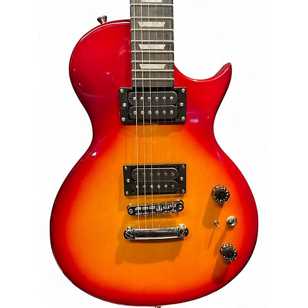 Used Indio LP Style 66 2 Color Sunburst Solid Body Electric Guitar