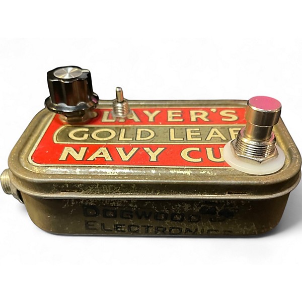 Used Dogwood Electronics Tobacco Tin OMG Treble Booster NOS Germanium Transistors Effect Pedal