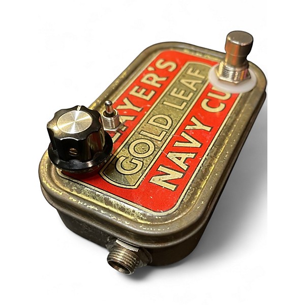 Used Dogwood Electronics Tobacco Tin OMG Treble Booster NOS Germanium Transistors Effect Pedal