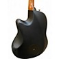 Used Ovation 2078AX Black Acoustic Electric Guitar