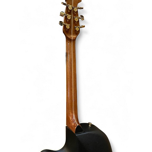 Used Ovation 2078AX Black Acoustic Electric Guitar
