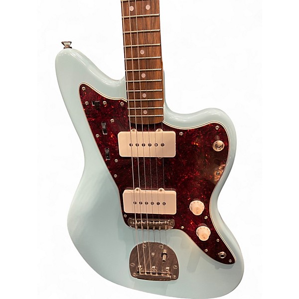 Used Squier Classic Vibe 60s Jazzmaster blue Solid Body Electric Guitar