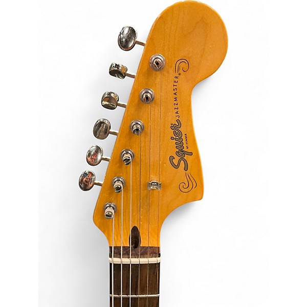 Used Squier Classic Vibe 60s Jazzmaster blue Solid Body Electric Guitar