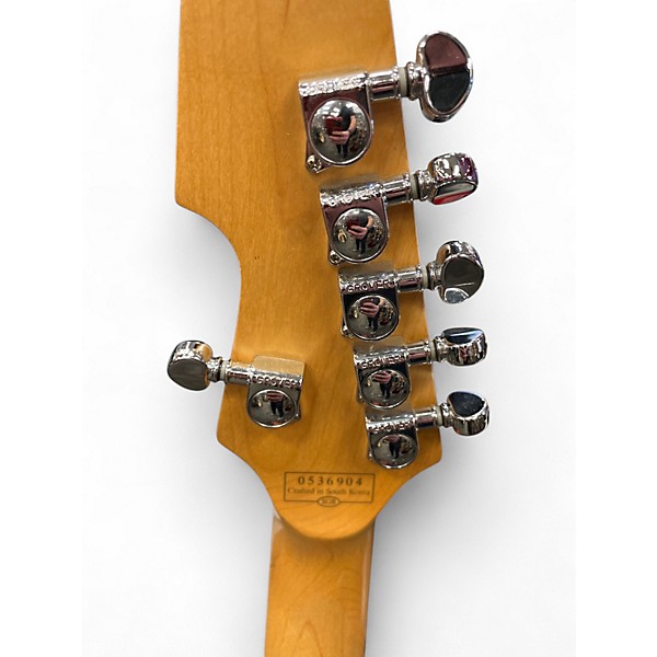 Used Schecter Guitar Research Banshee Candy Apple Red Metallic Solid Body Electric Guitar